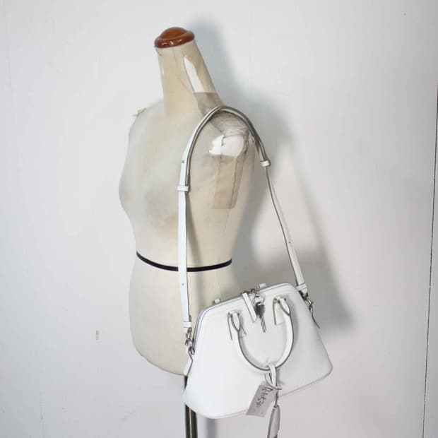 B-10530/메종마르지엘라 정품 여성용 화이트 미니백