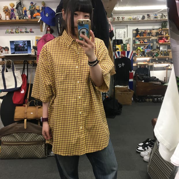 Eddie Bauer 에디바우어 체크 반팔 셔츠