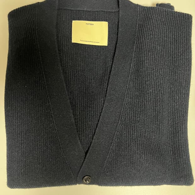 포터리 컴포트 가디건 2사이즈