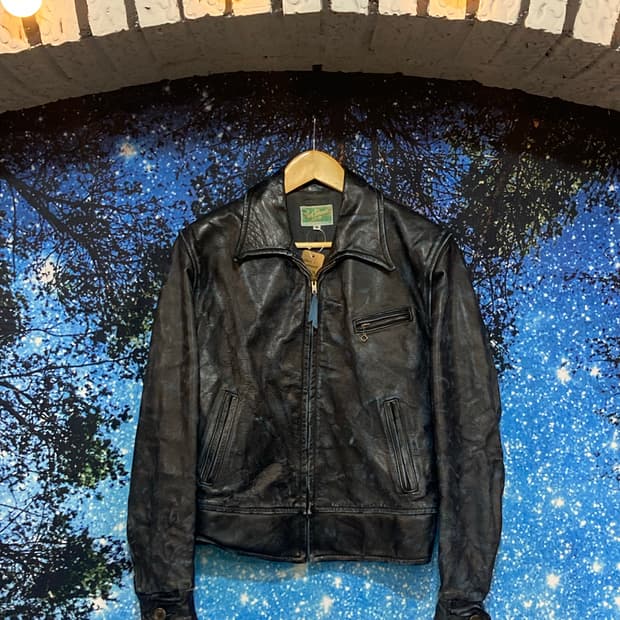 ⚜️리바이스 빈티지 클로딩X 에어로레더 콜라보 1930~년대 가죽재킷
