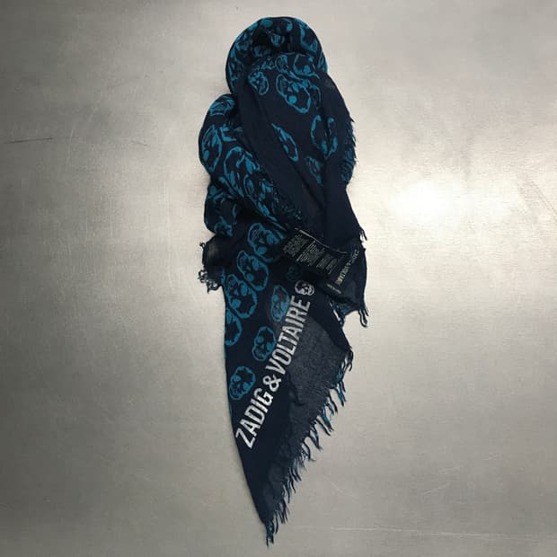 쟈딕앤볼테르 스컬 패턴 스카프