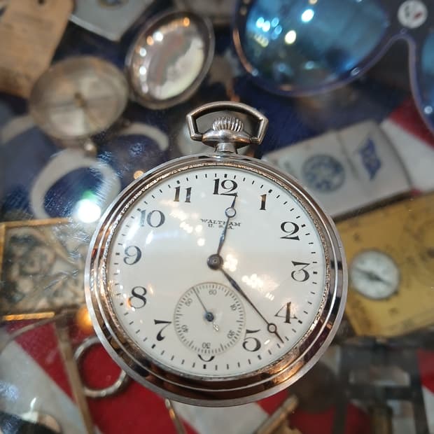 미국 빈티지 월섬  (WALTHAM U.S.A )기계식 회중시계