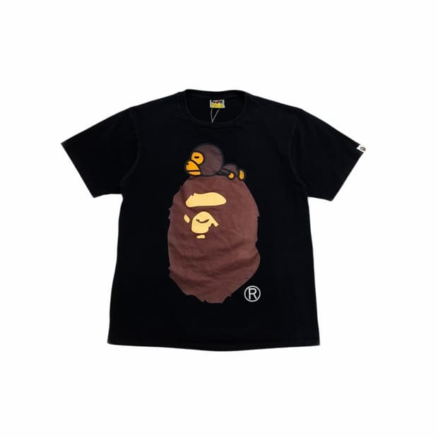 베이프 마일로 반팔티 블랙