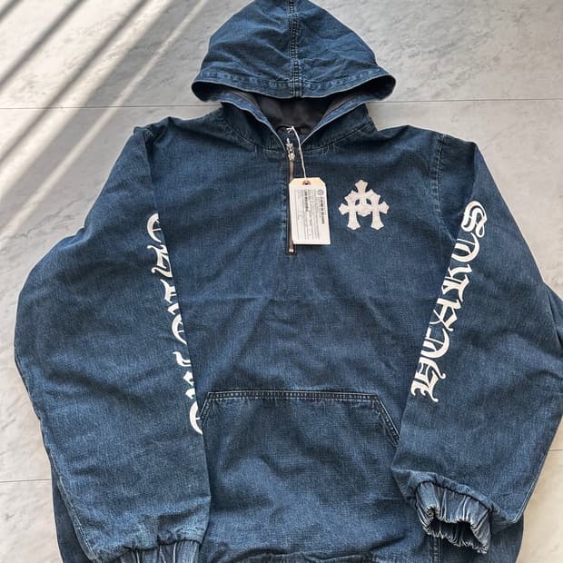 [L]크롬하츠 데님패치 아노락