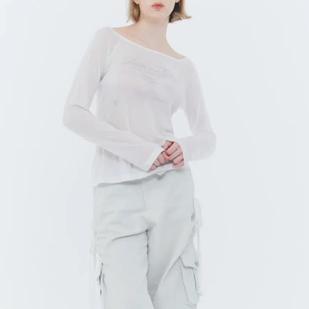 페인오어플레져 FOG LOOSE TOP 포그탑 화이트