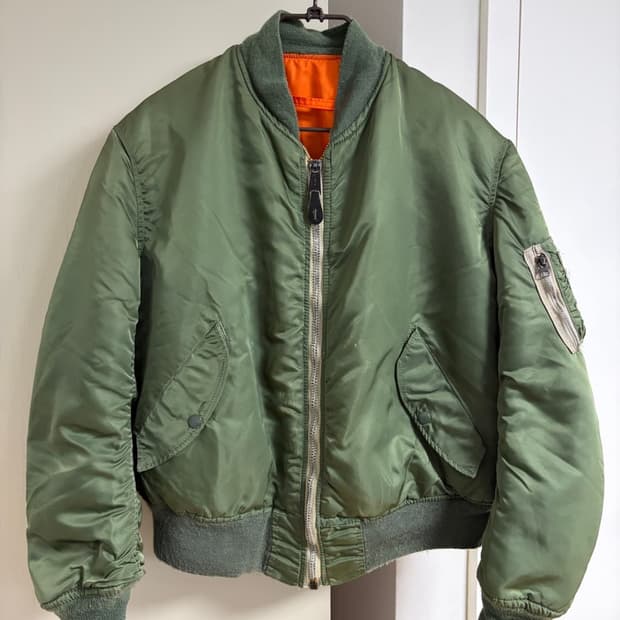 80s 알파 인더스트리 ma-1 usa