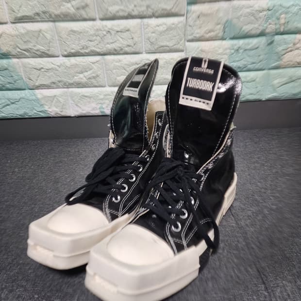 (285) 컨버스 릭오웬스 다크쉐도우 래커드데님