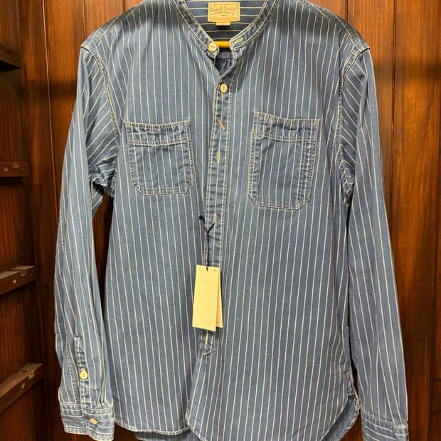 더블알엘 RRL 와바시 인디고 셔츠.