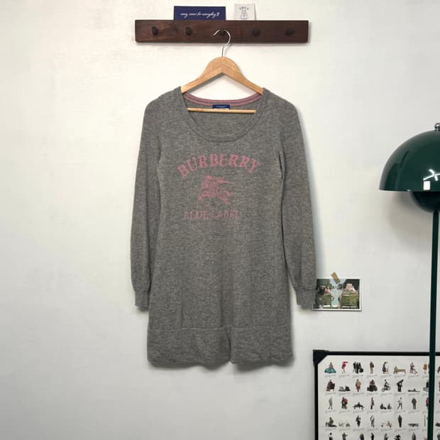 BurBerry Blue label long knit/N99