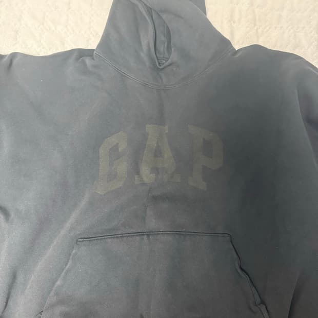 이지 갭 도브 후드 m