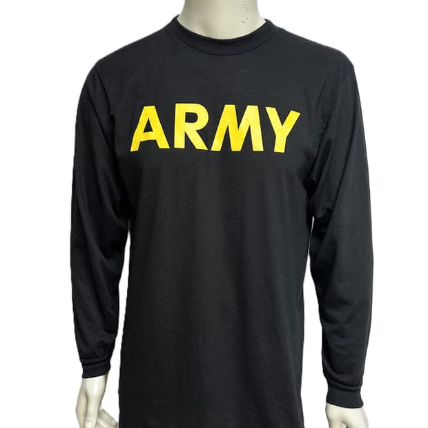 미육군 APFU 체육복 트레이닝복 긴팔 티셔츠 (M) (7)