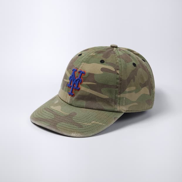 47 뉴욕 메츠 카모 빈티지 볼캡 모자