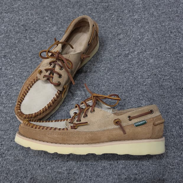 세바고 스웨이드 비브람솔 보트 슈즈 보트화 US10