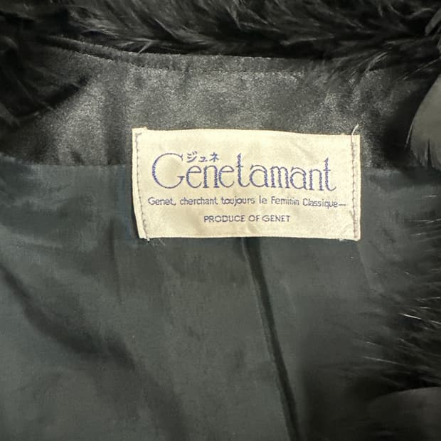 깃털 벨벳 자켓