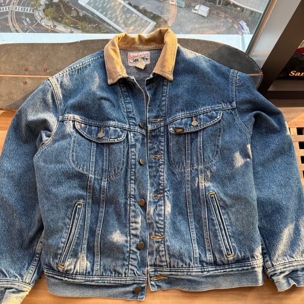 80s lee 스톰라이더 데님 자켓