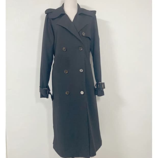 K-DABA 여성블랙트렌치코트 M호호상점