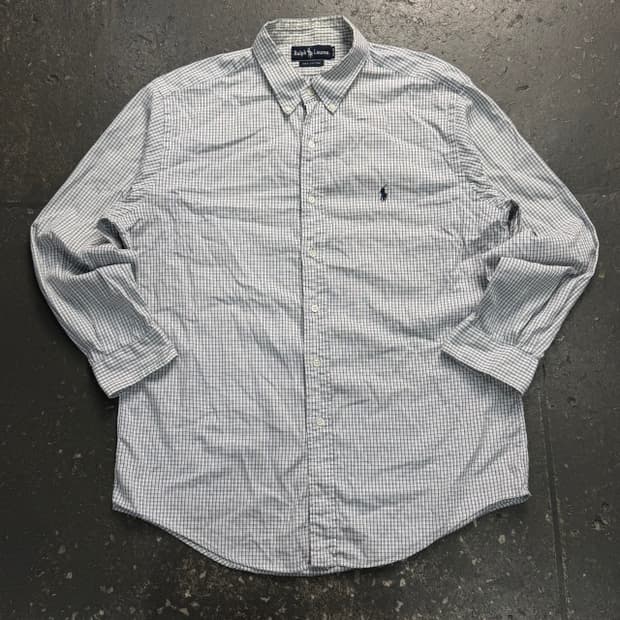105 폴로 체크셔츠 