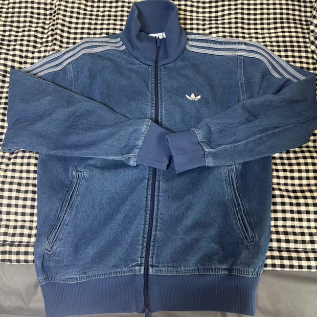 아디다스 데님 파이어버드 트랩탑