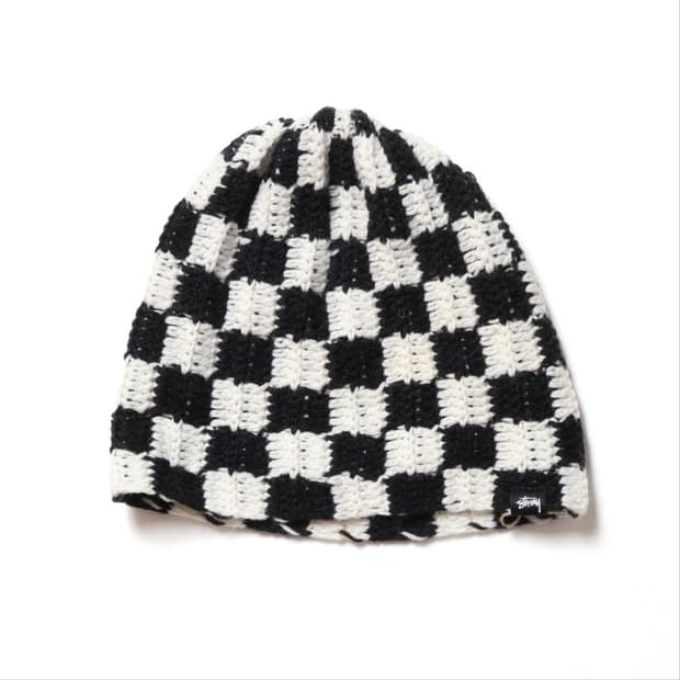  스투시 Stussy Cheker Board Beanie 