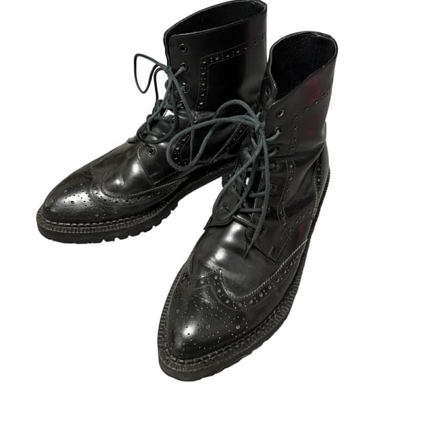 빈티지 윙팁 부츠 270