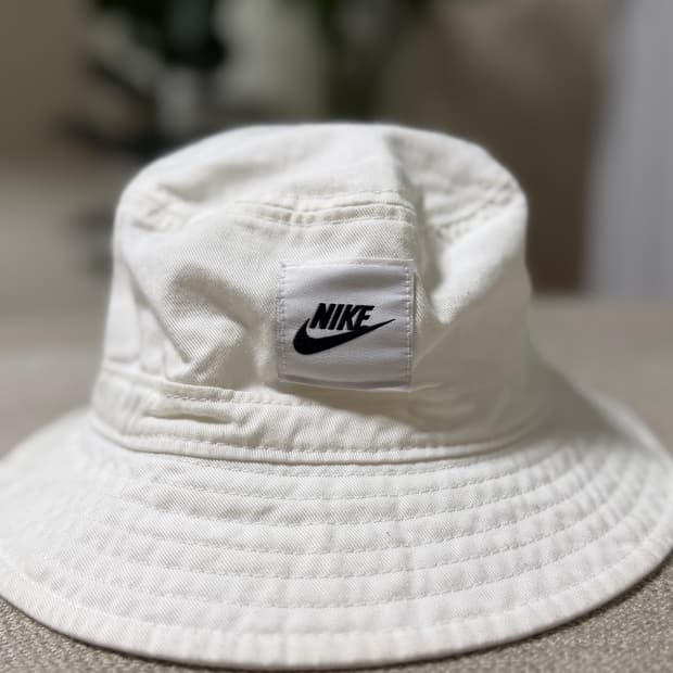 나이키 화이트 버킷햇 M/L