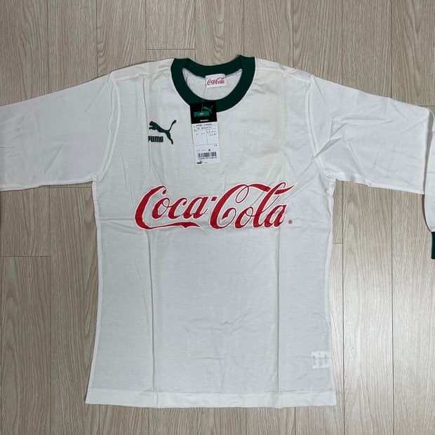 코카콜라 x 푸마 90s 올드 롱슬리브 티셔츠 3번 PUMA OLD