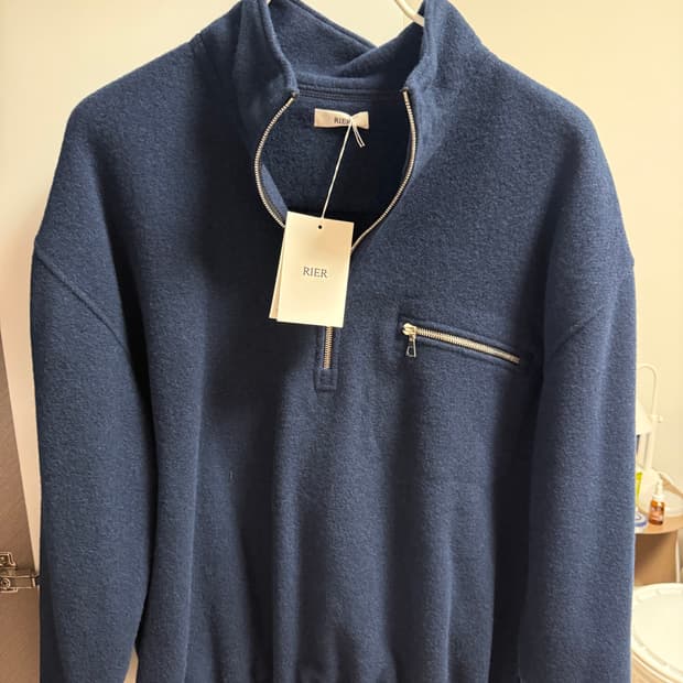 [L] Rier 리에르 플리스 네이비