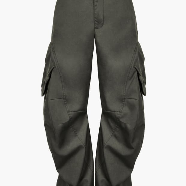 코오롱스포츠 X 지용킴 멀티 포켓 트라우저 "그레이"