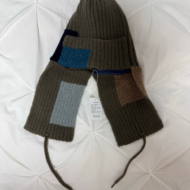 캐피탈 울 츠기하기 게일 캡 숏 모카브라운