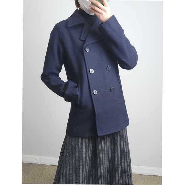 OZOC 클래식 울 피코트