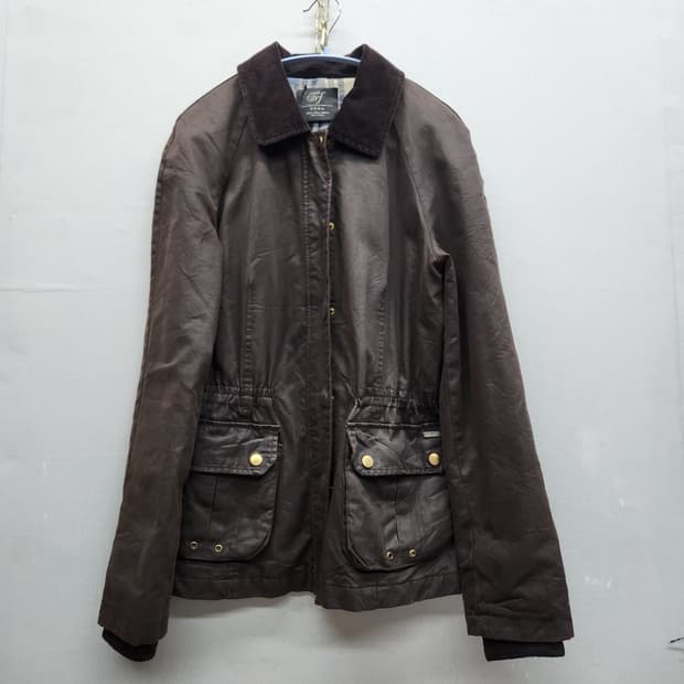 자라 ZARA 카라 카라코듀로이 왁스자켓 L(M)