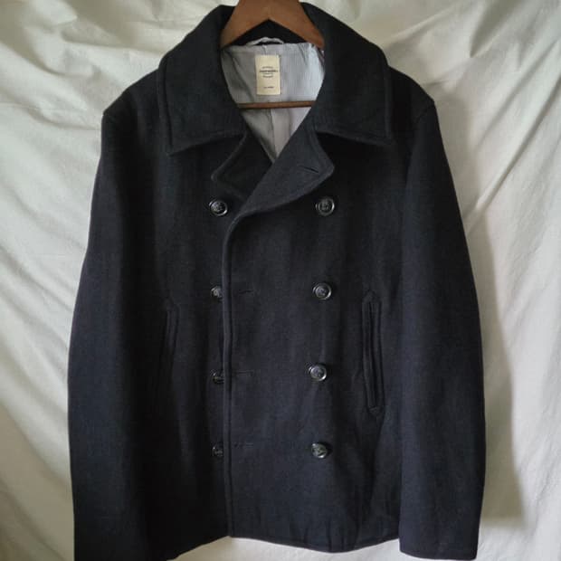 Harvard 울 피코트 네이비 XL 105