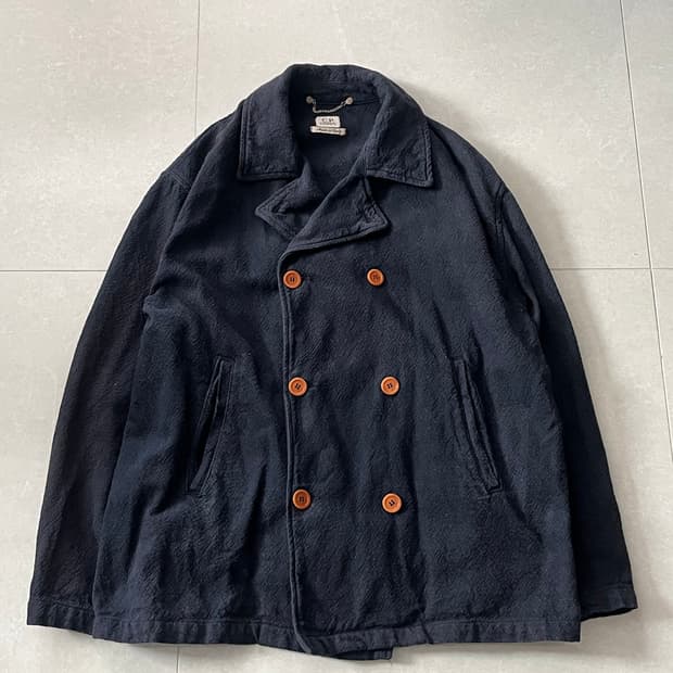 90s C.P. Company 네이비 더블 블레스트 자켓