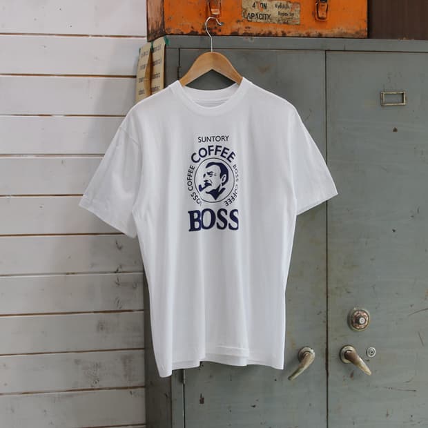(착용컷) BOSS COFFEE 반팔 티셔츠 (남성용 100)