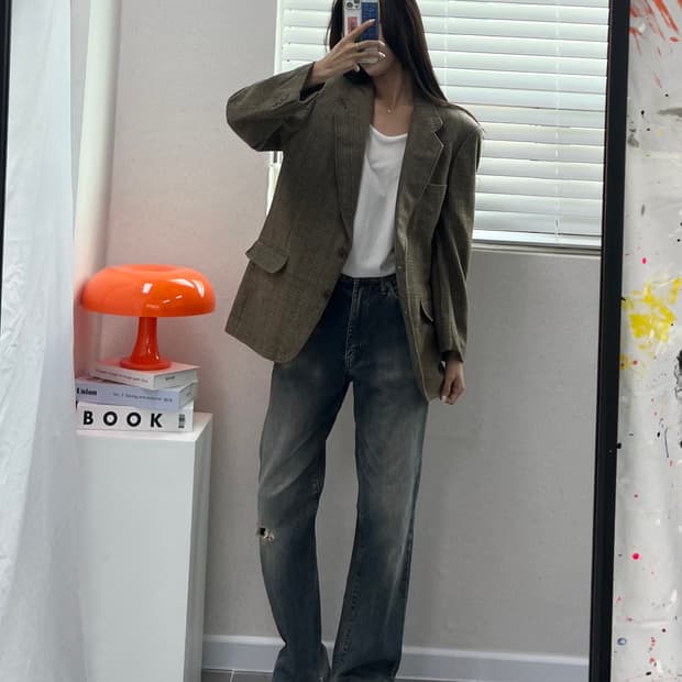 (M)빈티지 울 블레이져-M1434