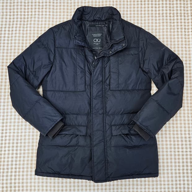 캘빈클라인 오리털 겨울패딩 남자100