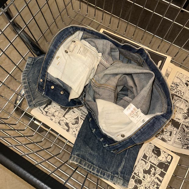 1999’s Helmut Lang classic Italian denim