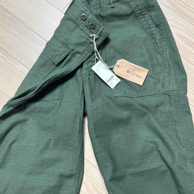 오어슬로우 퍼티그 2사이즈 새상품