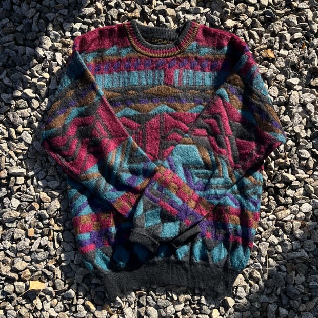 90s EX-Club(JAPAN) 빈티지 니트(실측확인)