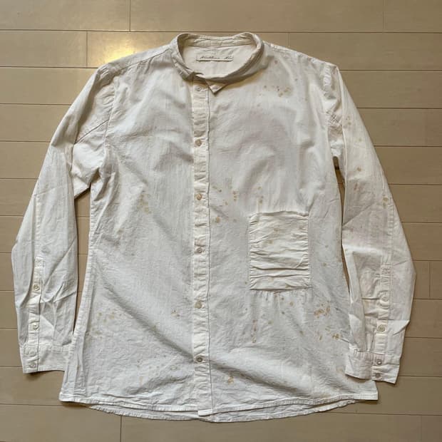 알렉산더 마나미스 비대칭 셔츠