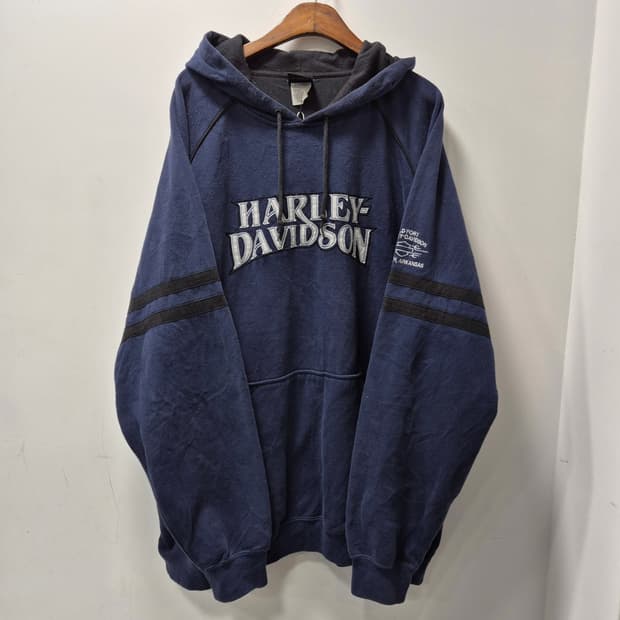 HDB 할리데이비슨 로고 후드티 3XL