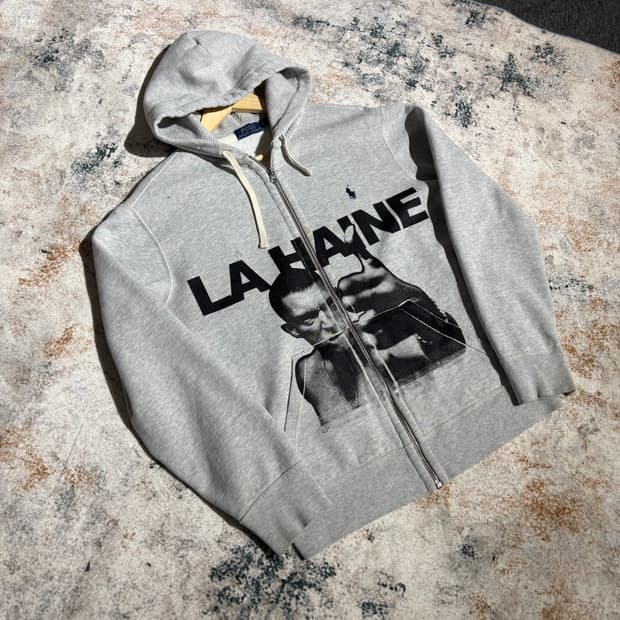 폴로 LA HAINE 커스텀 후드집업