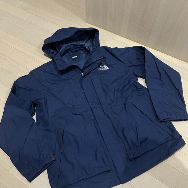 노스페이스 바람막이 L(100) 네이비