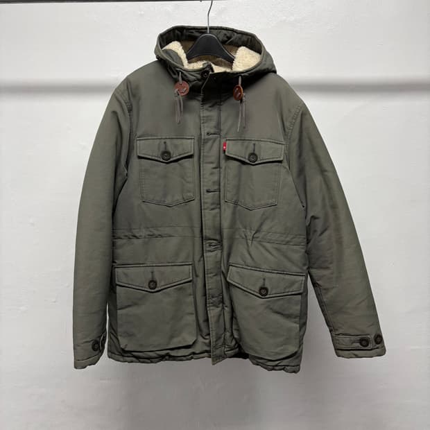 리바이스 후드 파카