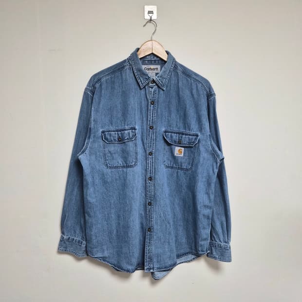 칼하트Carhartt 데님 셔츠 L - S244