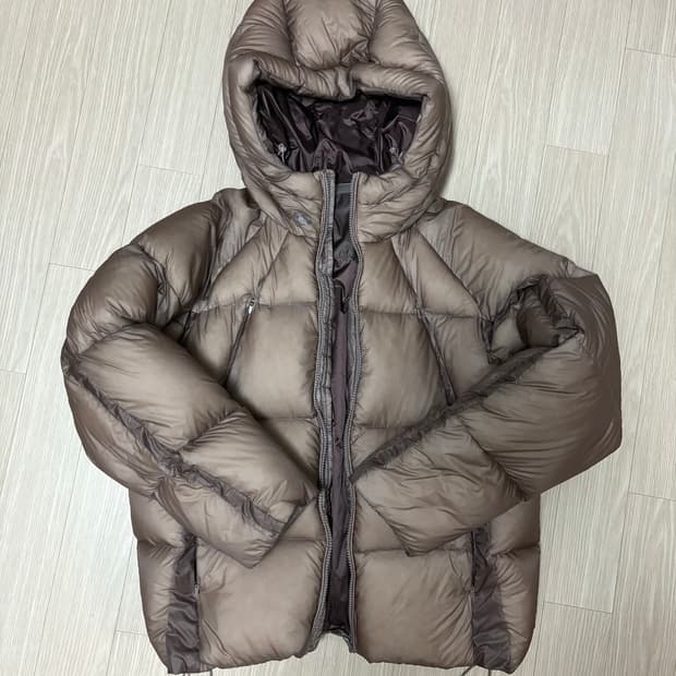 산산기어 셰이드 푸퍼 자켓 애쉬 핑크