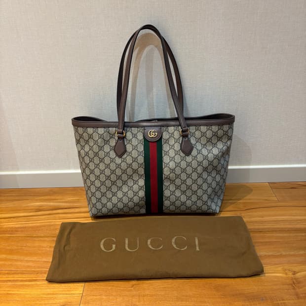 정품 구찌 GG 오디피아 쇼퍼백 미디움