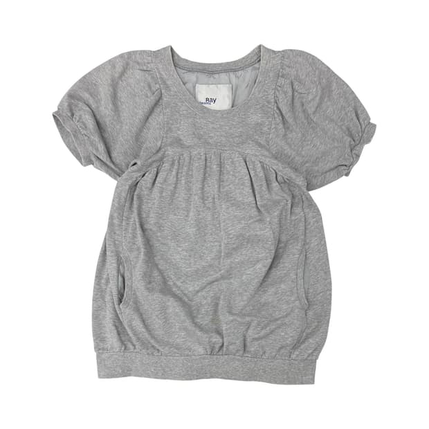 Ray Beams shirring sweatshirt
