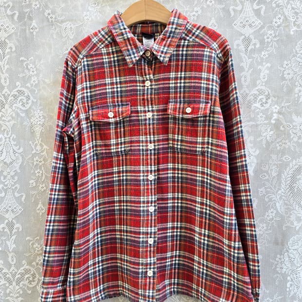 파타고니아 오가닉 코튼 체크 셔츠