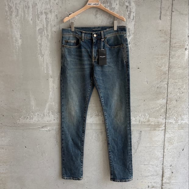 생로랑 20 s/s 데님 팬츠